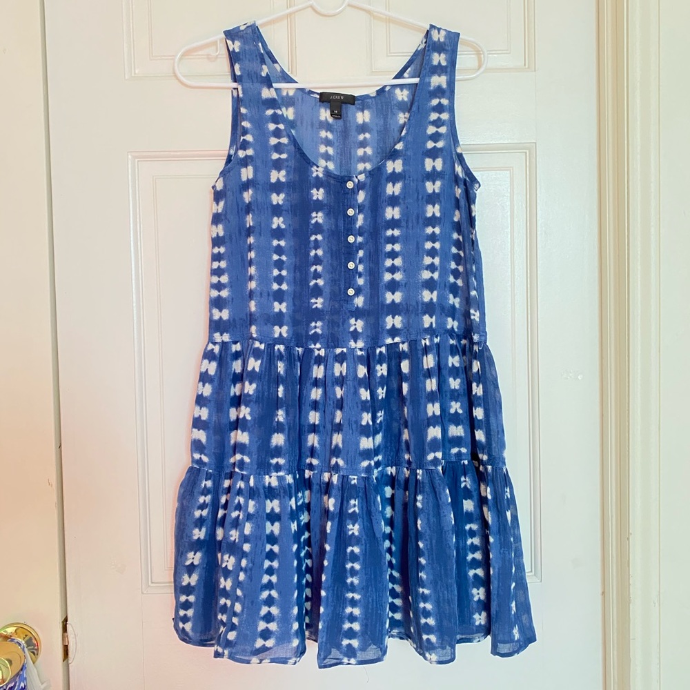 J. Crew blue dress